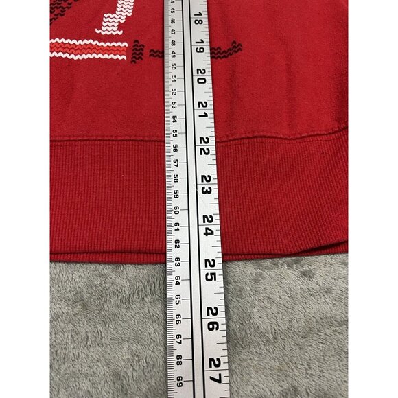 Star Wars Red Ugly Christmas Sweater Crew Neck Darth Vader AT-AT Men's MEDIUM - Picture 6 of 6